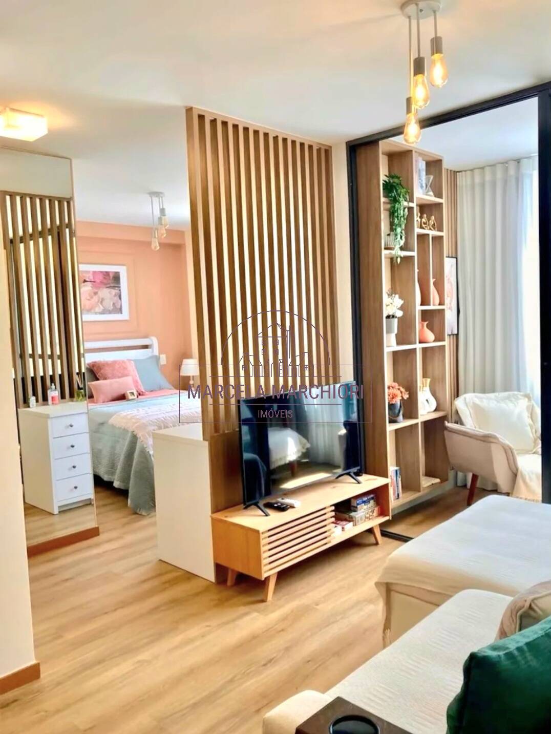Studio Enjoi, todo montado e decorado, pronto para Airbnb