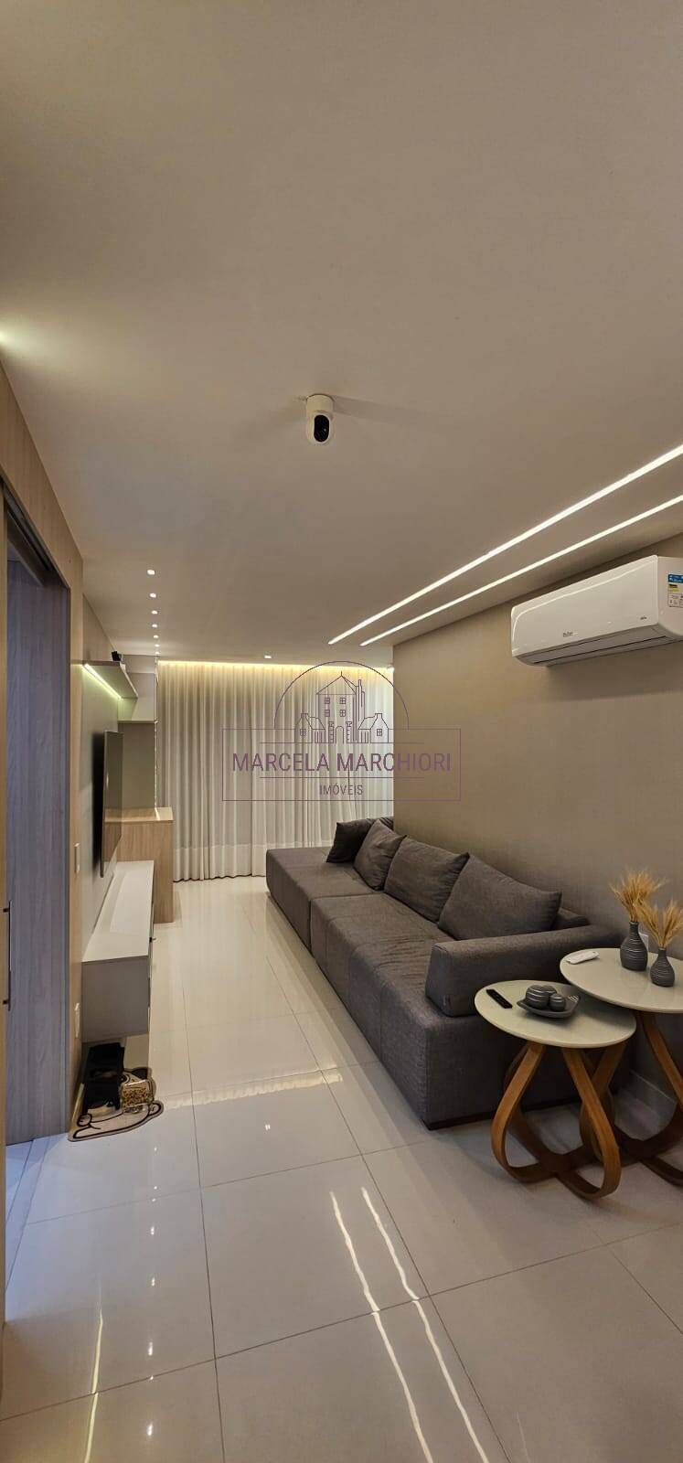 3 quartos, suite, montado e decorado, closet